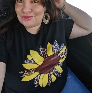 Sunflower leopard t-shirt